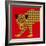 Mosaic Leopard-null-Framed Premium Giclee Print