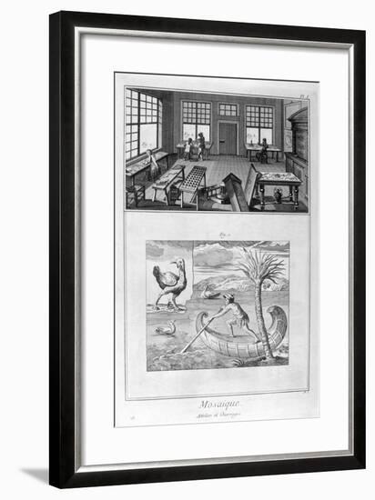 Mosaic Makers, 1751-1777-null-Framed Giclee Print