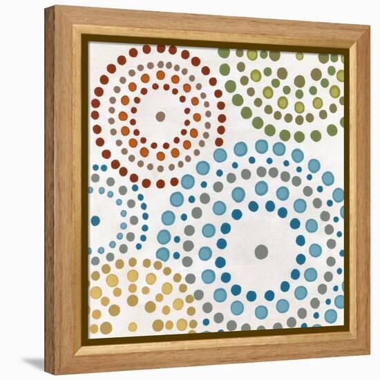 Mosaic Mandalas I-Erica J. Vess-Framed Stretched Canvas