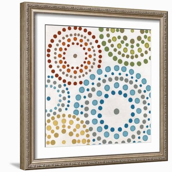 Mosaic Mandalas I-Erica J. Vess-Framed Art Print