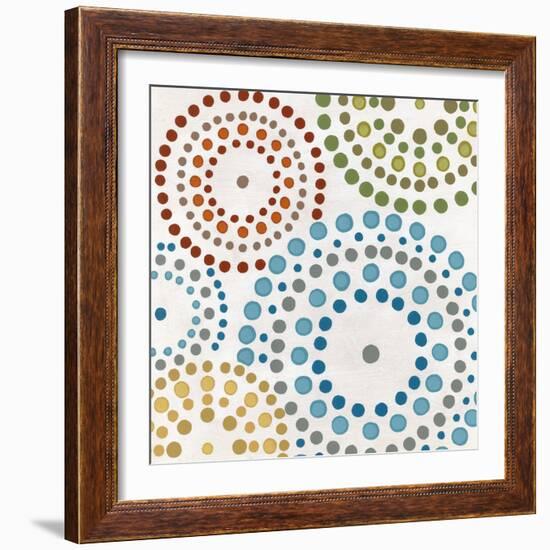 Mosaic Mandalas I-Erica J. Vess-Framed Art Print