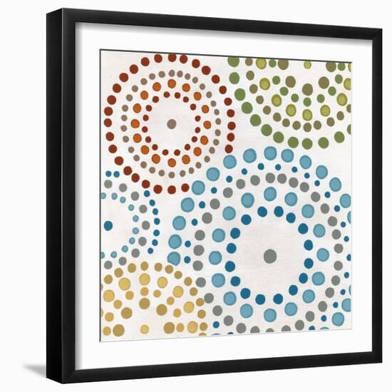 Mosaic Mandalas I-Erica J. Vess-Framed Art Print