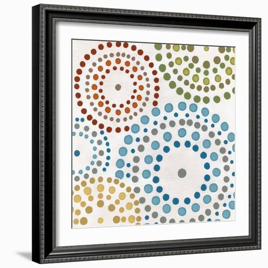 Mosaic Mandalas I-Erica J. Vess-Framed Art Print