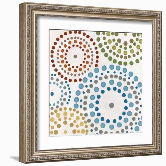 Mosaic Mandalas I-Erica J. Vess-Framed Art Print