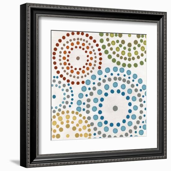 Mosaic Mandalas I-Erica J. Vess-Framed Art Print