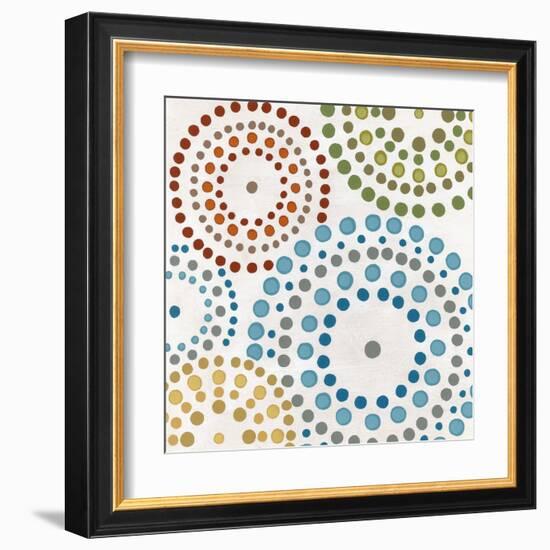 Mosaic Mandalas I-Erica J. Vess-Framed Art Print