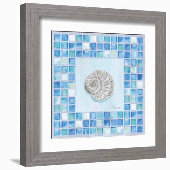 Mosaic Moonshell-Paul Brent-Framed Art Print