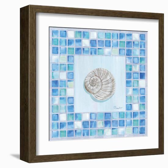 Mosaic Moonshell-Paul Brent-Framed Art Print