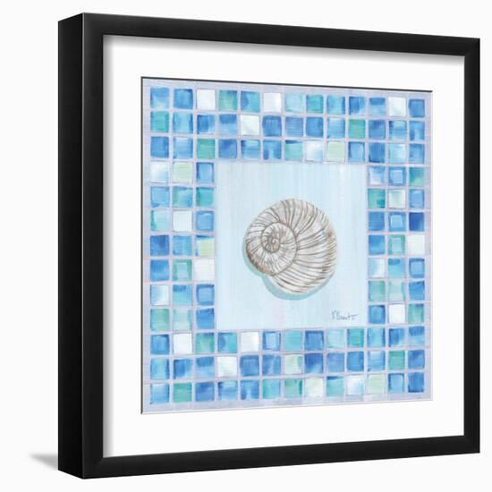 Mosaic Moonshell-Paul Brent-Framed Art Print