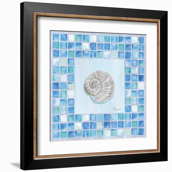 Mosaic Moonshell-Paul Brent-Framed Art Print