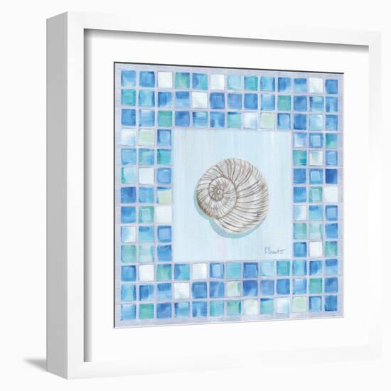 Mosaic Moonshell-Paul Brent-Framed Art Print