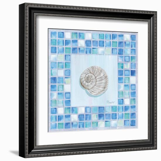 Mosaic Moonshell-Paul Brent-Framed Art Print