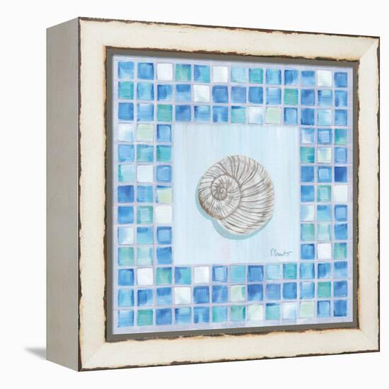 Mosaic Moonshell-Paul Brent-Framed Stretched Canvas