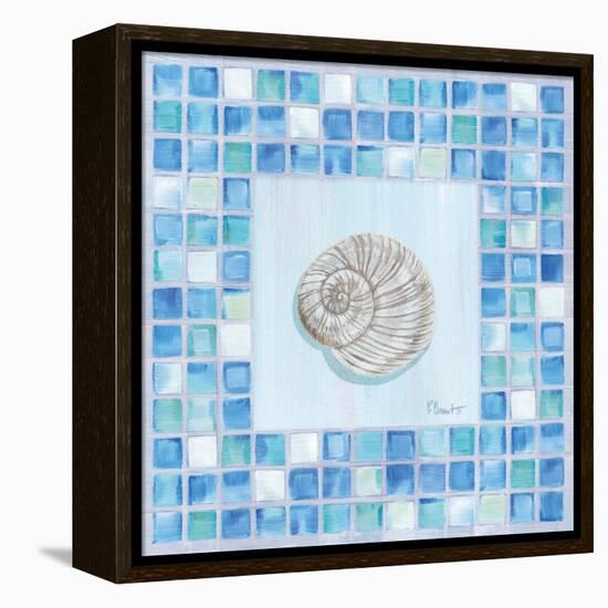 Mosaic Moonshell-Paul Brent-Framed Stretched Canvas