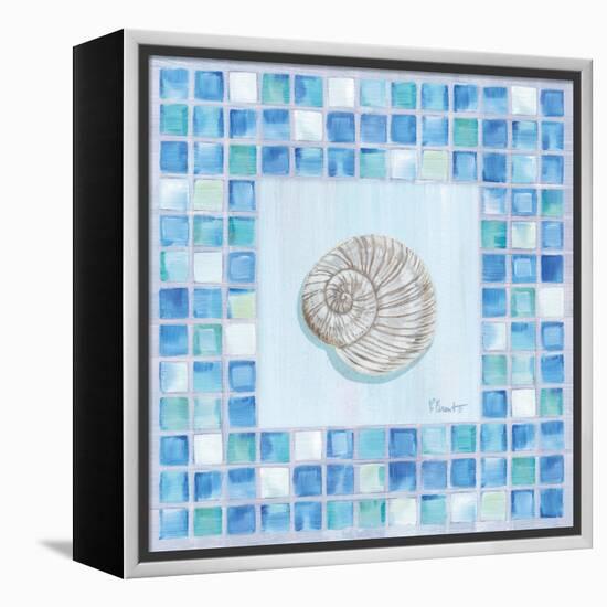 Mosaic Moonshell-Paul Brent-Framed Stretched Canvas