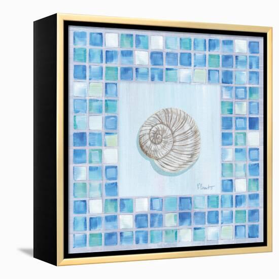 Mosaic Moonshell-Paul Brent-Framed Stretched Canvas