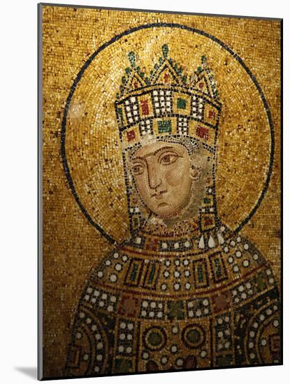Mosaic of Empress Zoe, Hagia Sophia, Istanbul, Turkey, Europe-Godong-Mounted Photographic Print