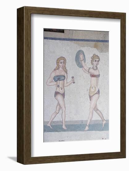 Mosaic of Girls in Bikinis-Bruno Morandi-Framed Photographic Print