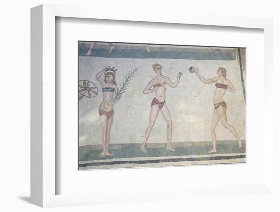 Mosaic of Girls in Bikinis-Bruno Morandi-Framed Photographic Print