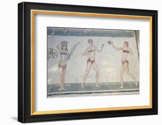 Mosaic of Girls in Bikinis-Bruno Morandi-Framed Photographic Print