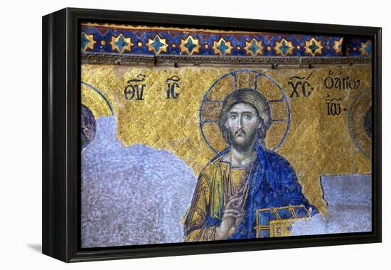 Mosaic of Jesus Christ-Neil Farrin-Framed Premier Image Canvas