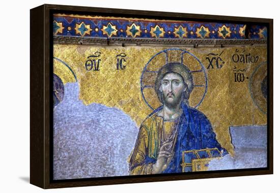 Mosaic of Jesus Christ-Neil Farrin-Framed Premier Image Canvas