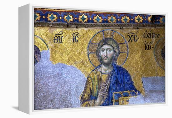 Mosaic of Jesus Christ-Neil Farrin-Framed Premier Image Canvas