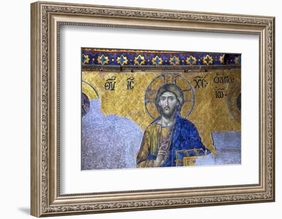 Mosaic of Jesus Christ-Neil Farrin-Framed Photographic Print