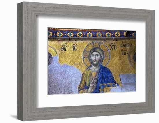 Mosaic of Jesus Christ-Neil Farrin-Framed Photographic Print