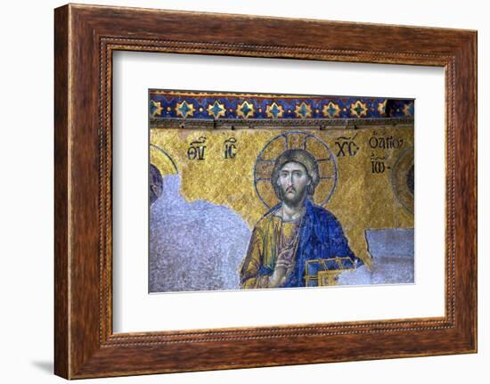 Mosaic of Jesus Christ-Neil Farrin-Framed Photographic Print