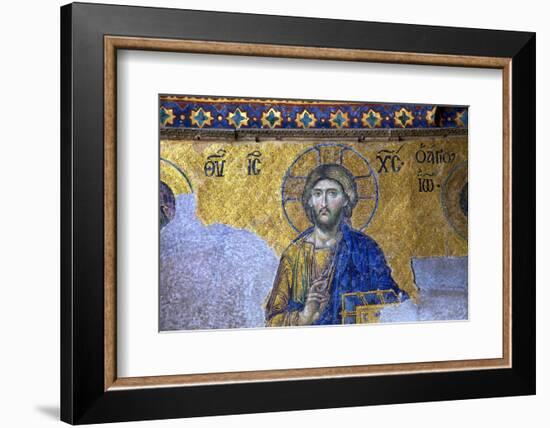 Mosaic of Jesus Christ-Neil Farrin-Framed Photographic Print