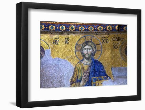 Mosaic of Jesus Christ-Neil Farrin-Framed Photographic Print