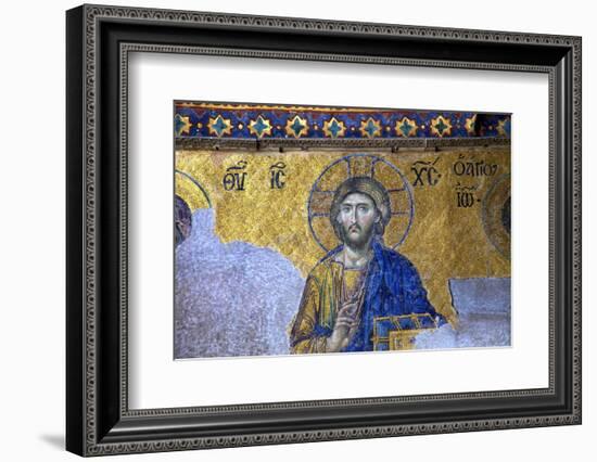 Mosaic of Jesus Christ-Neil Farrin-Framed Photographic Print