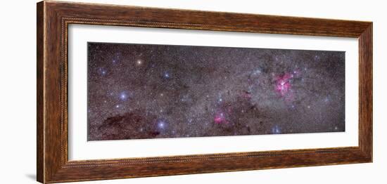 Mosaic of the Carina Nebula and Crux Area in the Southern Sky-null-Framed Photographic Print