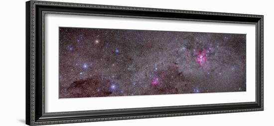 Mosaic of the Carina Nebula and Crux Area in the Southern Sky-null-Framed Photographic Print