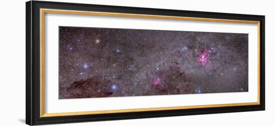 Mosaic of the Carina Nebula and Crux Area in the Southern Sky-null-Framed Photographic Print