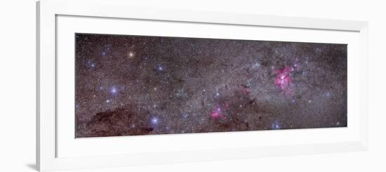 Mosaic of the Carina Nebula and Crux Area in the Southern Sky-null-Framed Photographic Print