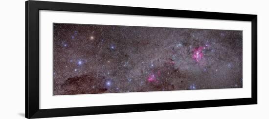 Mosaic of the Carina Nebula and Crux Area in the Southern Sky-null-Framed Photographic Print