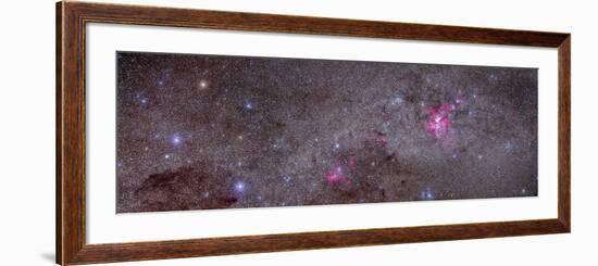 Mosaic of the Carina Nebula and Crux Area in the Southern Sky-null-Framed Photographic Print