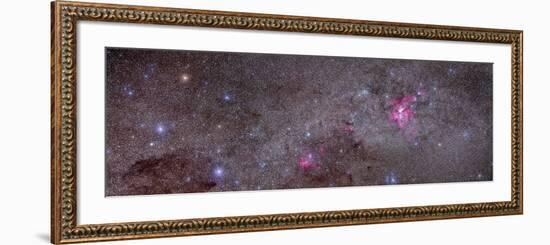 Mosaic of the Carina Nebula and Crux Area in the Southern Sky-null-Framed Photographic Print