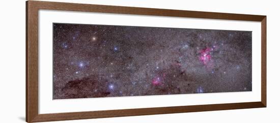 Mosaic of the Carina Nebula and Crux Area in the Southern Sky-null-Framed Photographic Print