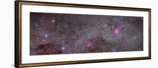 Mosaic of the Carina Nebula and Crux Area in the Southern Sky-null-Framed Photographic Print