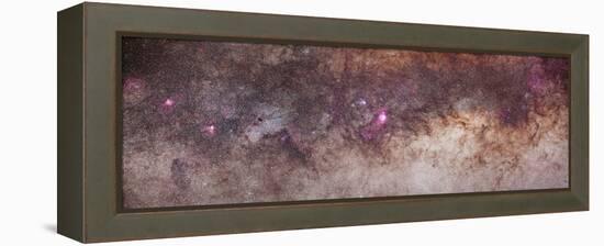 Mosaic of the Constellations Scorpius and Sagittarius in the Southern Milky Way-null-Framed Premier Image Canvas