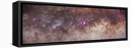 Mosaic of the Constellations Scorpius and Sagittarius in the Southern Milky Way-null-Framed Premier Image Canvas
