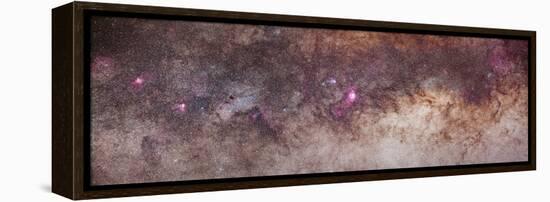 Mosaic of the Constellations Scorpius and Sagittarius in the Southern Milky Way-null-Framed Premier Image Canvas