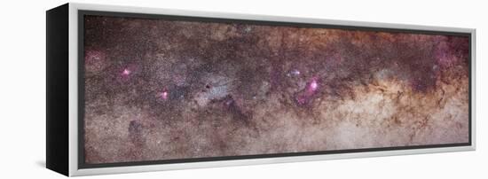 Mosaic of the Constellations Scorpius and Sagittarius in the Southern Milky Way-null-Framed Premier Image Canvas