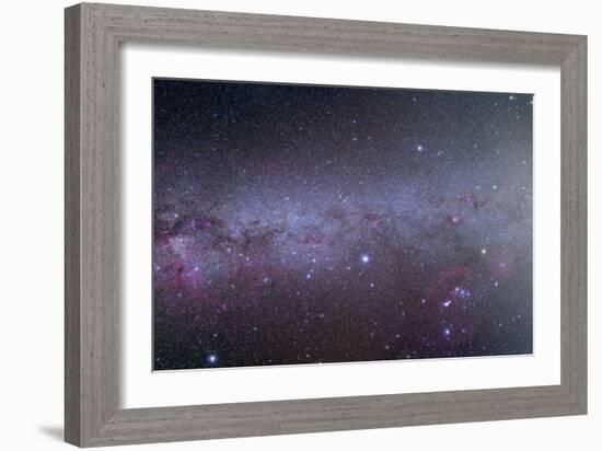 Mosaic of the Southern Milky Way from Orion to Vela-null-Framed Photographic Print