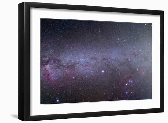 Mosaic of the Southern Milky Way from Orion to Vela-null-Framed Photographic Print