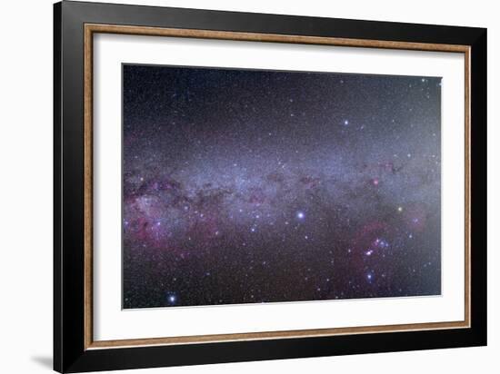 Mosaic of the Southern Milky Way from Orion to Vela-null-Framed Photographic Print