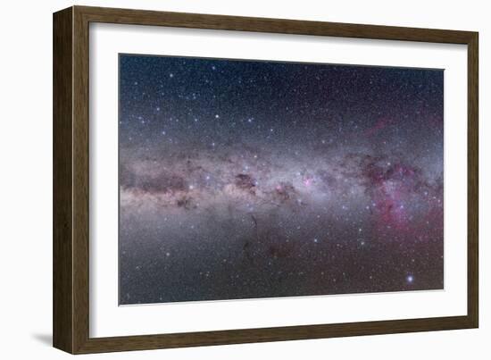 Mosaic of the Southern Milky Way from Vela to Centaurus-null-Framed Photographic Print